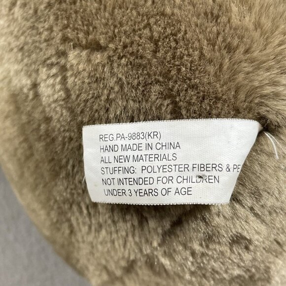 Vintage Eddie Bauer Deer Moose Plush 20” Christmas Winter Red Hat Scarf Antler - Picture 9 of 10